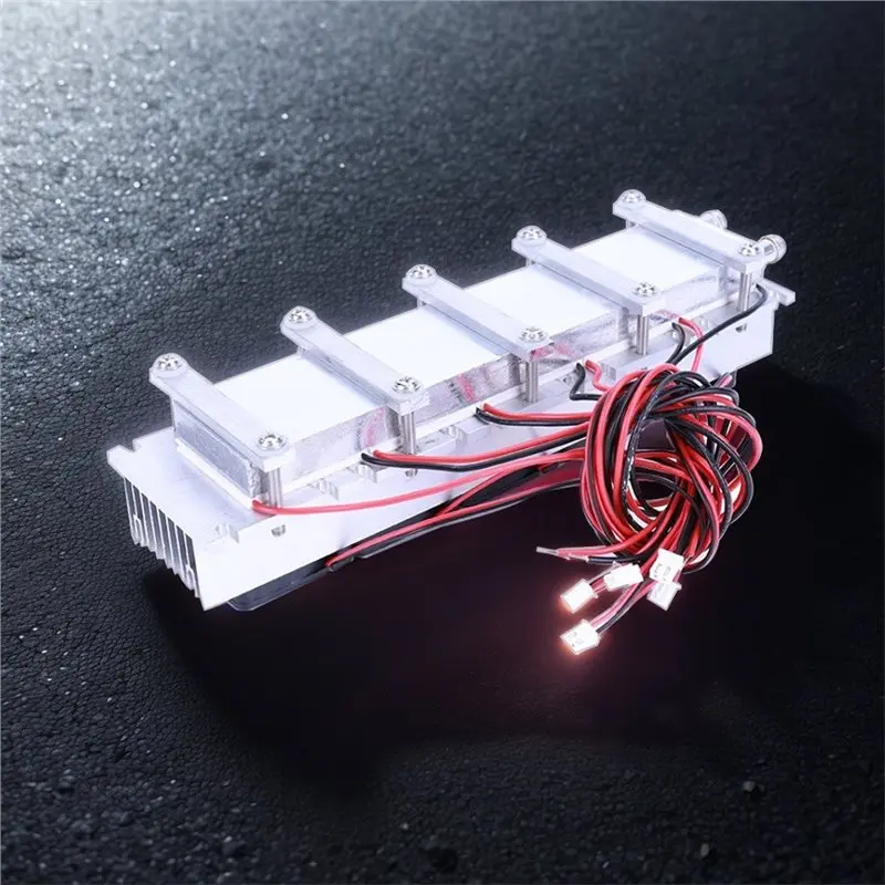 Smart Portable DIY Kit 360W DC12V 30A Semiconductor Peltier Cooler Refrigeration Cooling System Air Conditioner Temperature