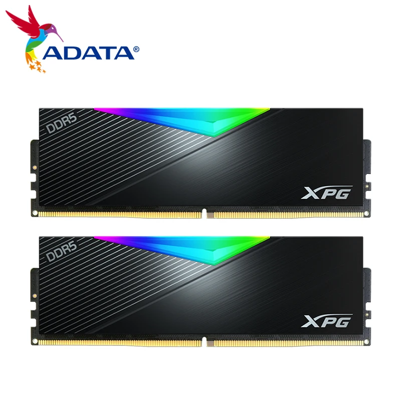 ADATA RGB RAM 32GB(16GB*2) DDR5 6800MHz Desktop Memory Ram XPG DDR5 D500G C34-LANCER RGB memoria ram