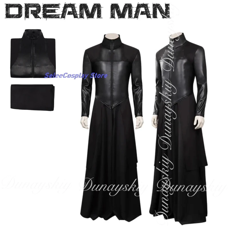 

Человек мечты, персонализация мечты, косплей с членом бесконечной и черной одежды, карнавальный костюм, полный комплект