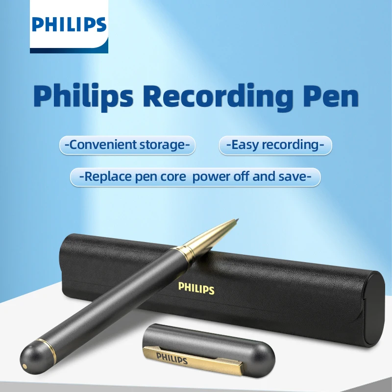 Philips  VTR5980 100% Original Smart Recording Pen Bluetooth 32G Digital Voice Recorder