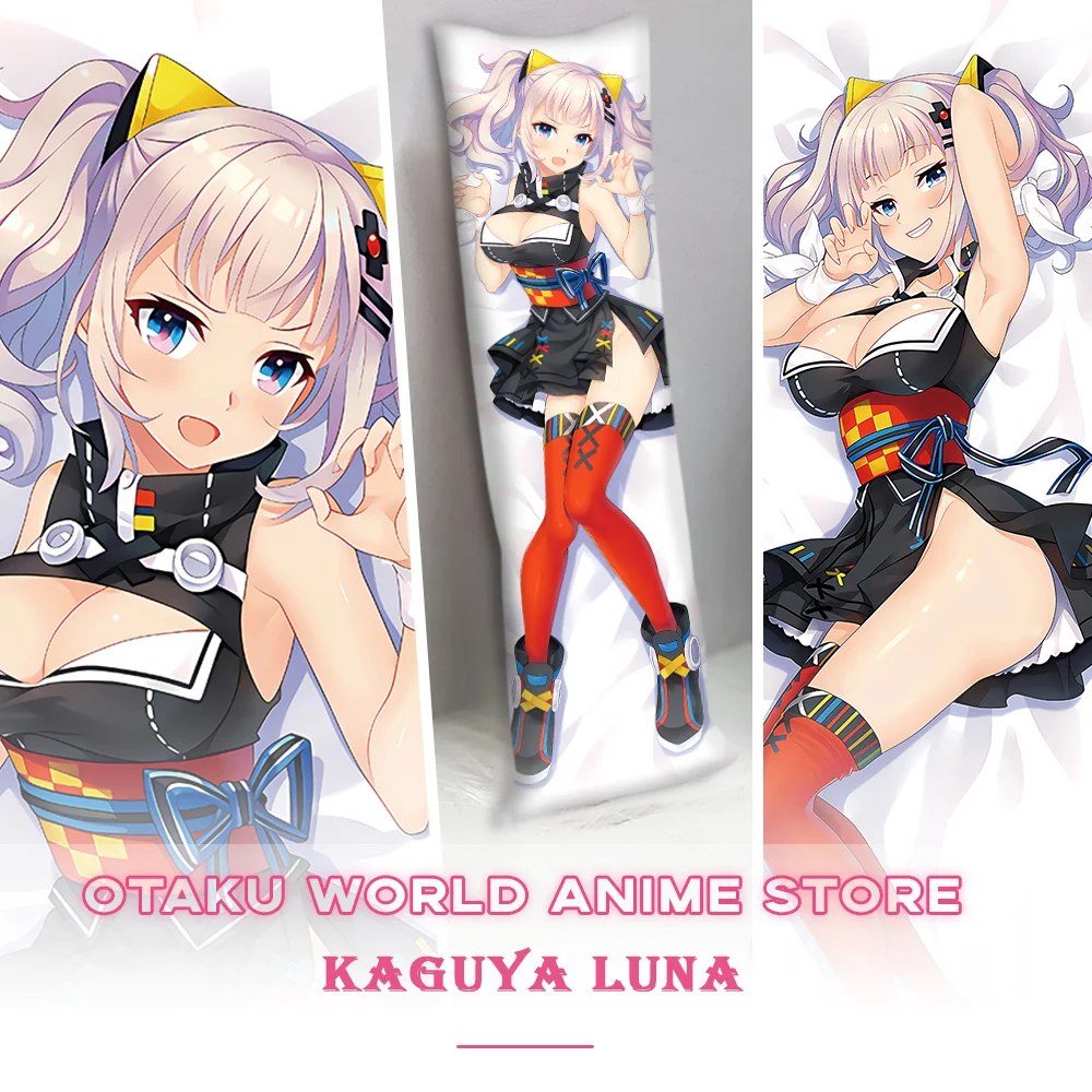 

Kaguya Luna Dakimakura наволочка отаку обнимающая реквизит для тела Acgn виртуальный якорь наволочка аниме подарок 3D печать Декор реквизит