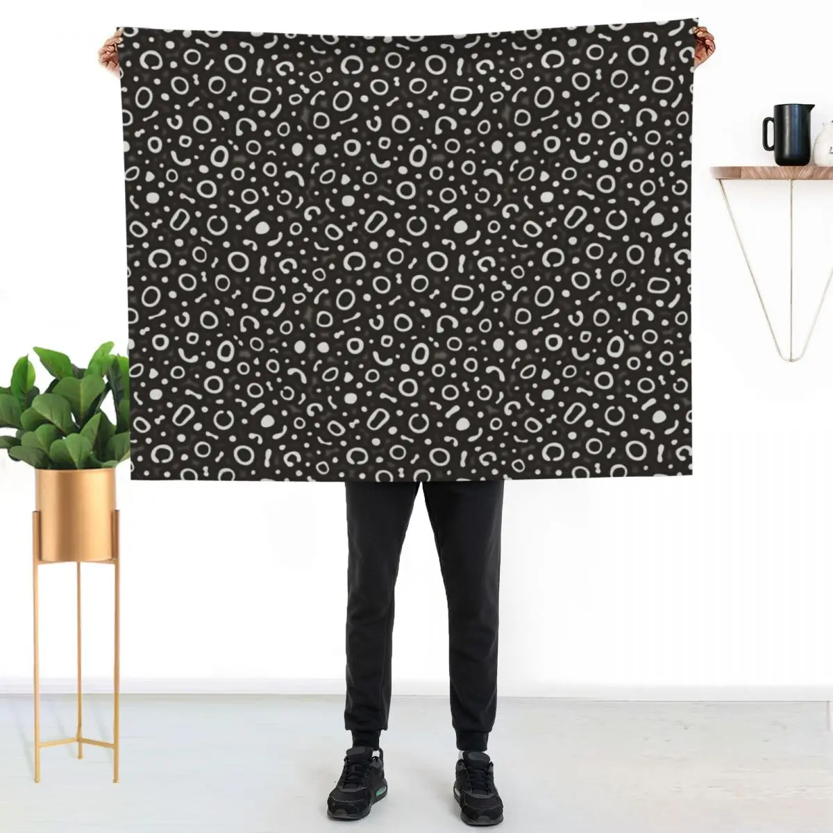 Spotted Eagle Ray Pattern Throw Blanket Soft Plush Plaid Heavy Moving warm winter Sofa Quilt for sofa Blankets