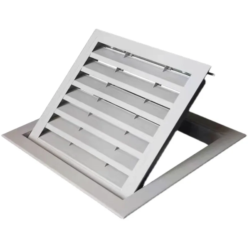 exhaust shutter vent aluminum alloy for Wall Ceiling shutter Central air grille ventilation cover repair port ventilation system