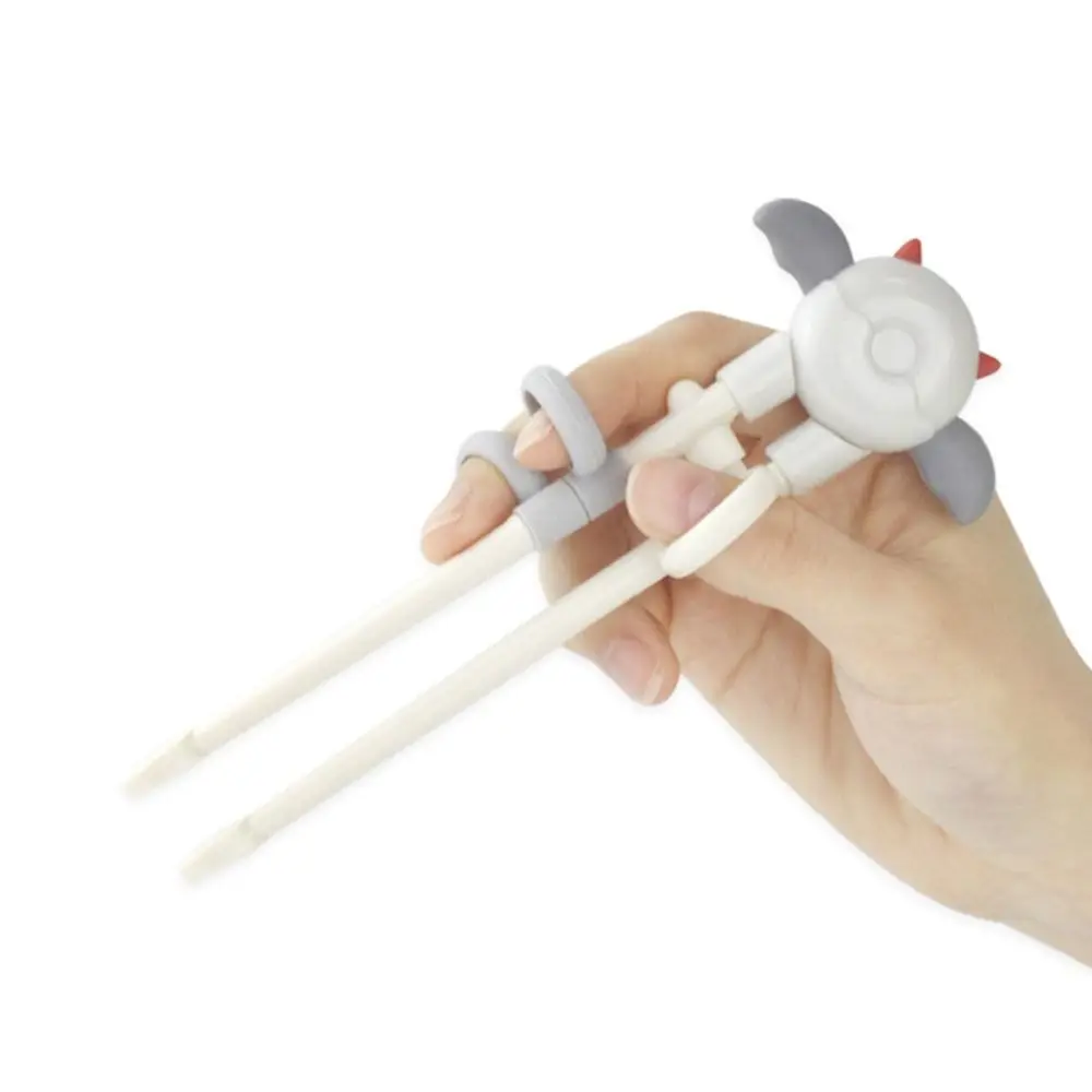 Cute Cartoon Children Learning Chopsticks Lightweight Reusable Kids Eating Training Helper Adjustable Creative image 4