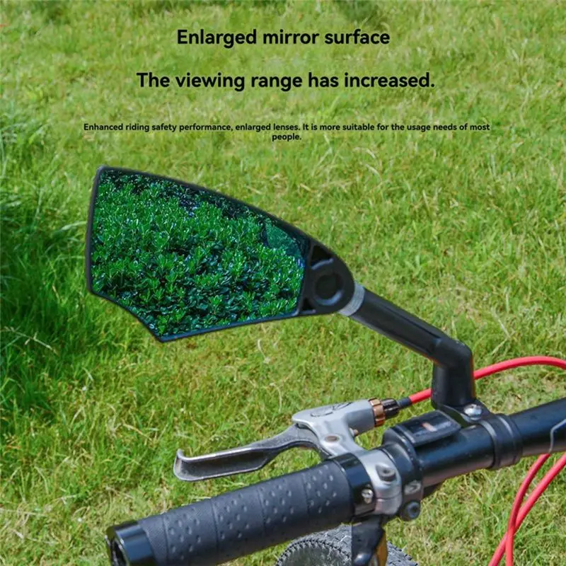 ZOYOSPORTS Bicycle Handlebar Rearview Mirror Rotatable Bike View Mirror For Mountain Road Bike Motorcycle Scooter-AA85