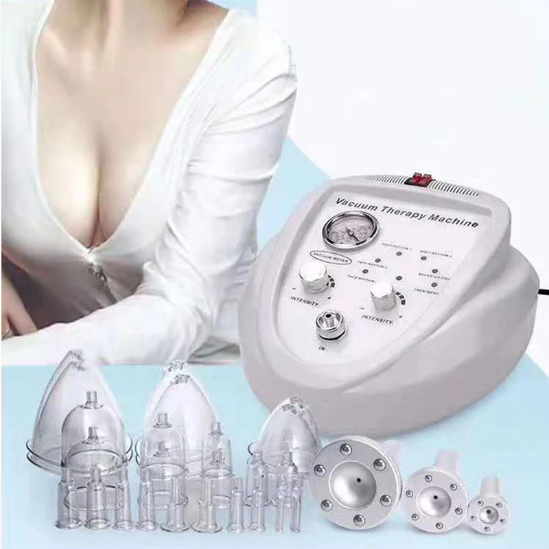 

Vacuum Breast Massager Therapy Machine Breast Enlargement Pump Enhancer Massager Cup Body Firming Lifting Shaping Beauty Device