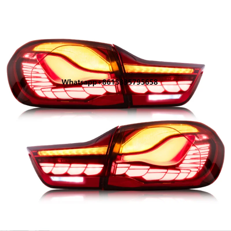 

Car LED Taillight Tail Light for 4 Series F32 F33 F36 F82 F83 M4 2014-2020 Rear Fog Lamp+Brake+Reverse+Dynamic Turn Signal
