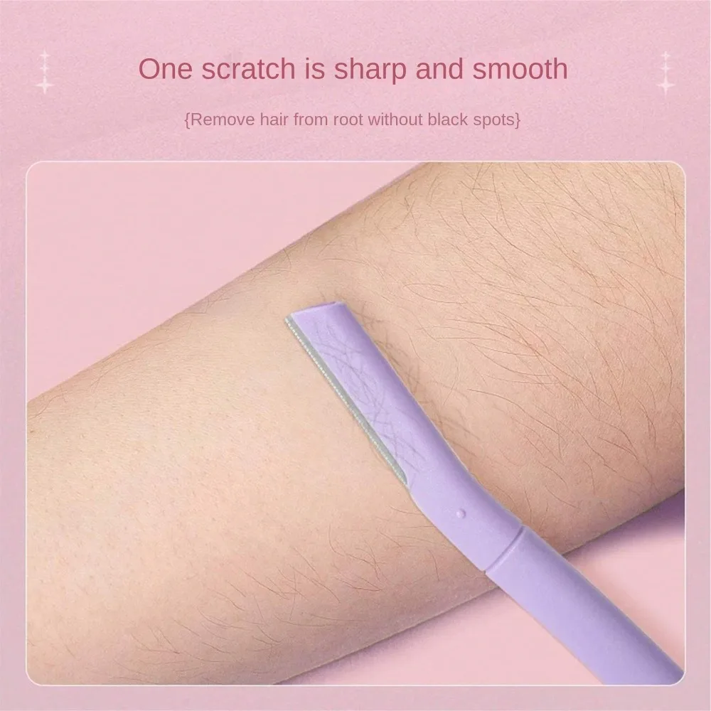 3/5/12/20 قطعة شفرات الحواجب مع حاوية أداة تشذيب الحواجب والعين في علبة إزالة الشعر ماكينة حلاقة شفرات آمنة أدوات التشذيب