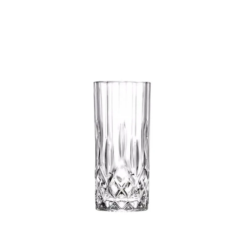 

Flower crystal glass tea cup, juice cup