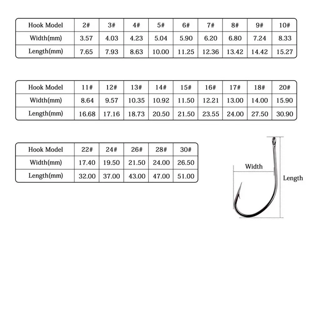 Fishing Tackle Octopus Fishing Hooks Big Long Shank Barbed Fishing Hooks Off-set Fishing Hook Flattened Sharped Fishhooks