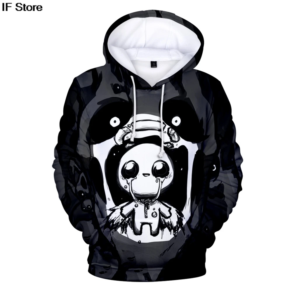 2024 New Kawaii Anime The Binding Of Isaac Hoodie Men Women Manga Hoodies Oversized Hip Hop Boys girls Hooded Kids Anime Clothes