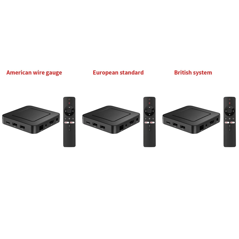 

4K Android TV ATV OS Set-Top Box With Allwinner H313, Dual-Band WIFI, BT5.0,Quad-Core ARM CPU&2GB 16GB Storage Durable EU Plug