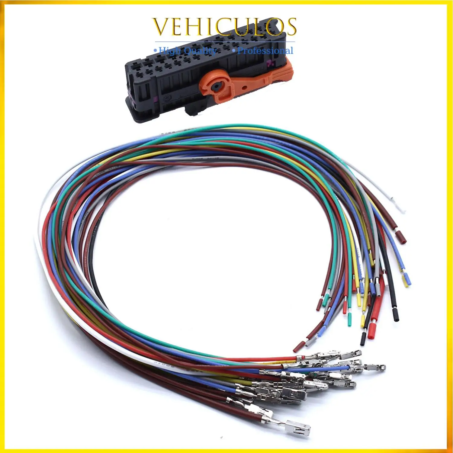 1set Auto Wire Harness Plug Front Door Back Row Repair Kit 51277171 1510010 For Fabia II Combi Citigo Toledo IV Mii Alhambra