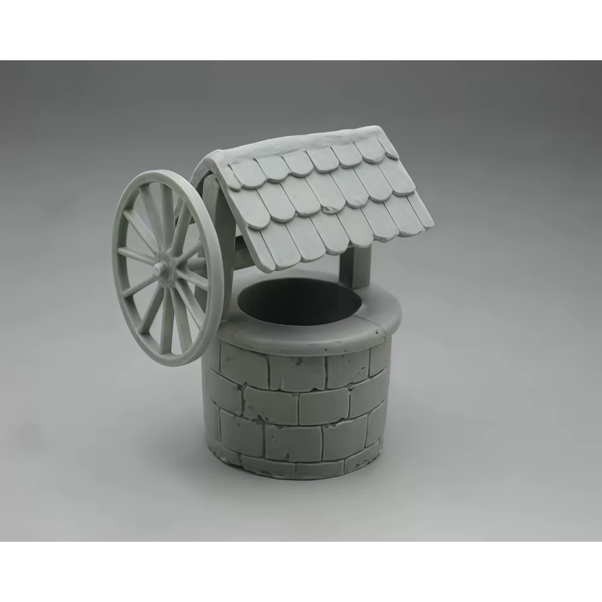 

1/35 resin unpainted model kit, water well assembly and unpainted GK, 1659