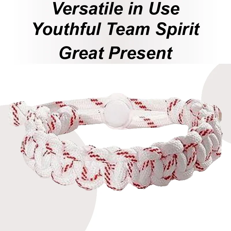 

Handmade Bracelets Friendship Bracelet Baseball Jewelry Graduation Collectible Keepsake For Teens Girls Daily Use Son Boys