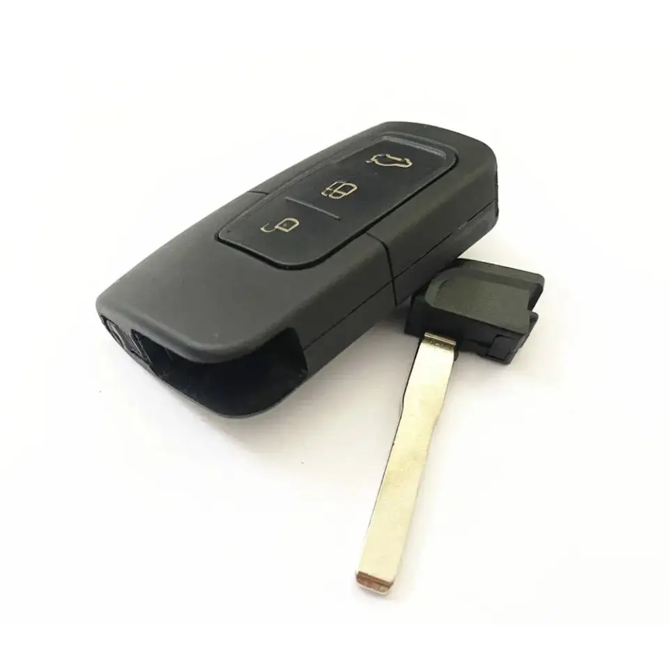 3 BUTTON Car Remote Keyless Smart KEY 433mhz id46 pcf7952 chip for Ford C-Max Focus MK2 Kuga Mondeo Galaxy HU101 Blade