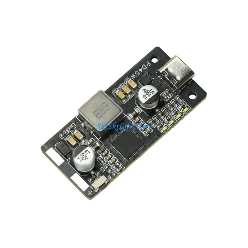 

E65E Intelligent Battery Management Module 2-6S PD45W 2S-6S Battery Charging Discharging Module Fast Charging Board
