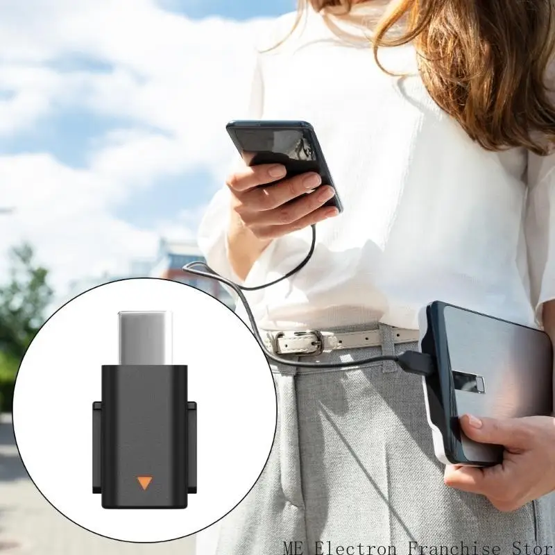 Портативный USB -адаптер смартфонов T5EA для MIC MINI MINI COMNTOMPLENCENTER Microphone Accessories Accessories Accessories