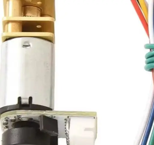 For JGA12 For N20 6V DC Metal Gear Motor With Encoder High For Torque Reduction For RC Car Robot DIY Project Automation