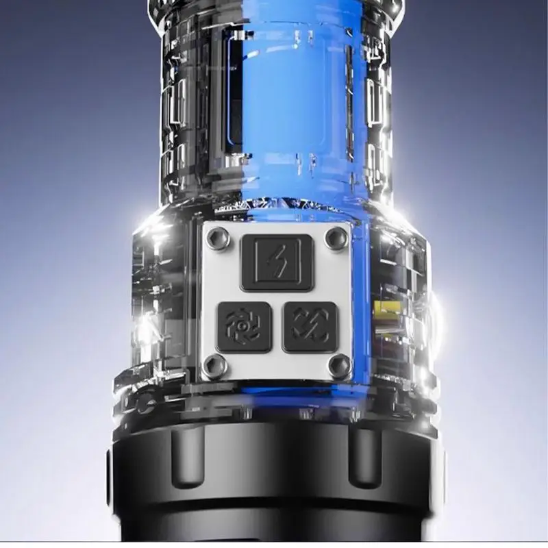 Small LED Flashlight Pocket Flashlights Waterproof High Lumens Handheld Spotlight Super Bright Rechargeable Flash Light With 17