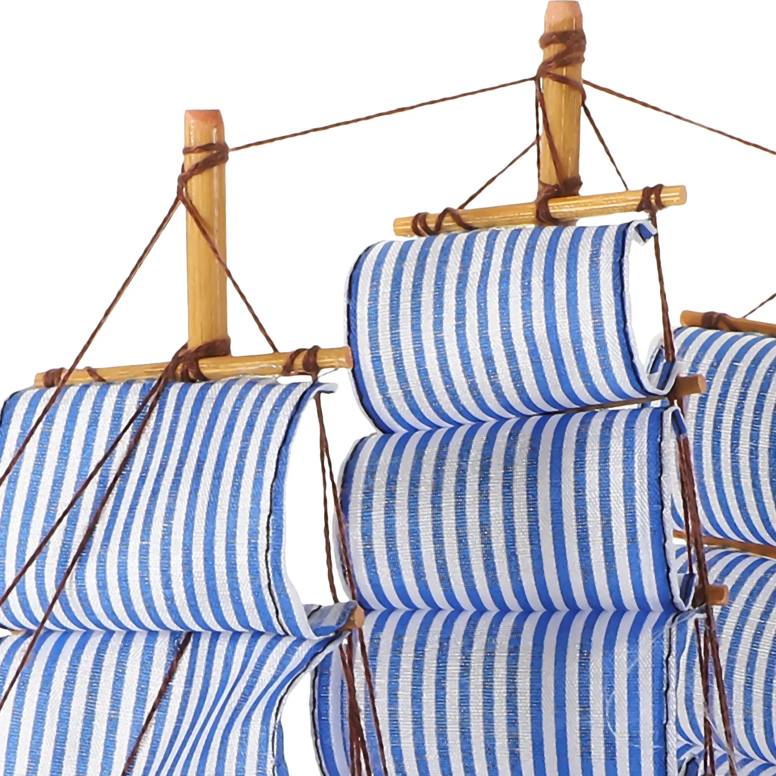 Home Decor Nautical - Ahşap Yelkenli Tekne Dekorasyonu Zarif Denizci