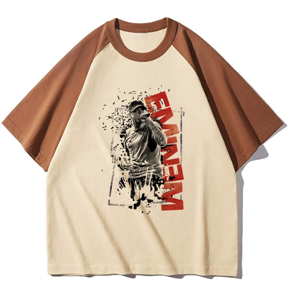 Eminem top women quick dry tshirt girl Japanese comic harajuku clothes