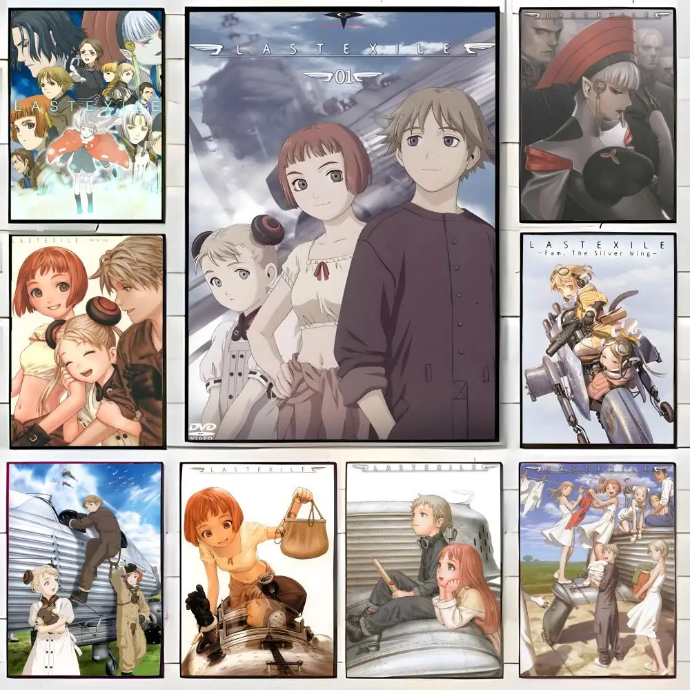 Steampunk Anime Last Exile Poster Wall Art Print Decorative Mural Home Decor Gift Unframed