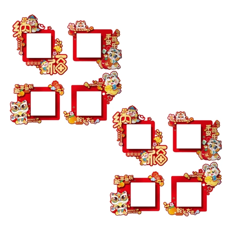 Chinese New Years 2025 Snake Designs Light Switcher Covers Removable Switcher Sticker for Home and Office Decoration