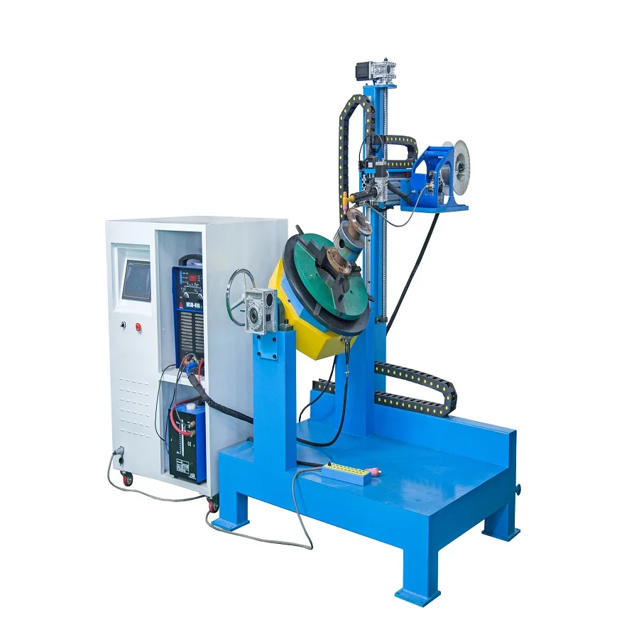 

China Direct Sales Popular Large Oil Tank Automatic Welding Manipulator New Status Reliable Motor Mig Welding Method