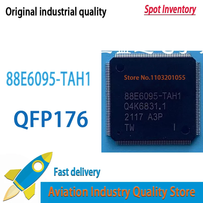 

20 шт./лот 88E6095-TAH1 88E6095TAH1 88E6095 QFP176 Новый на складе