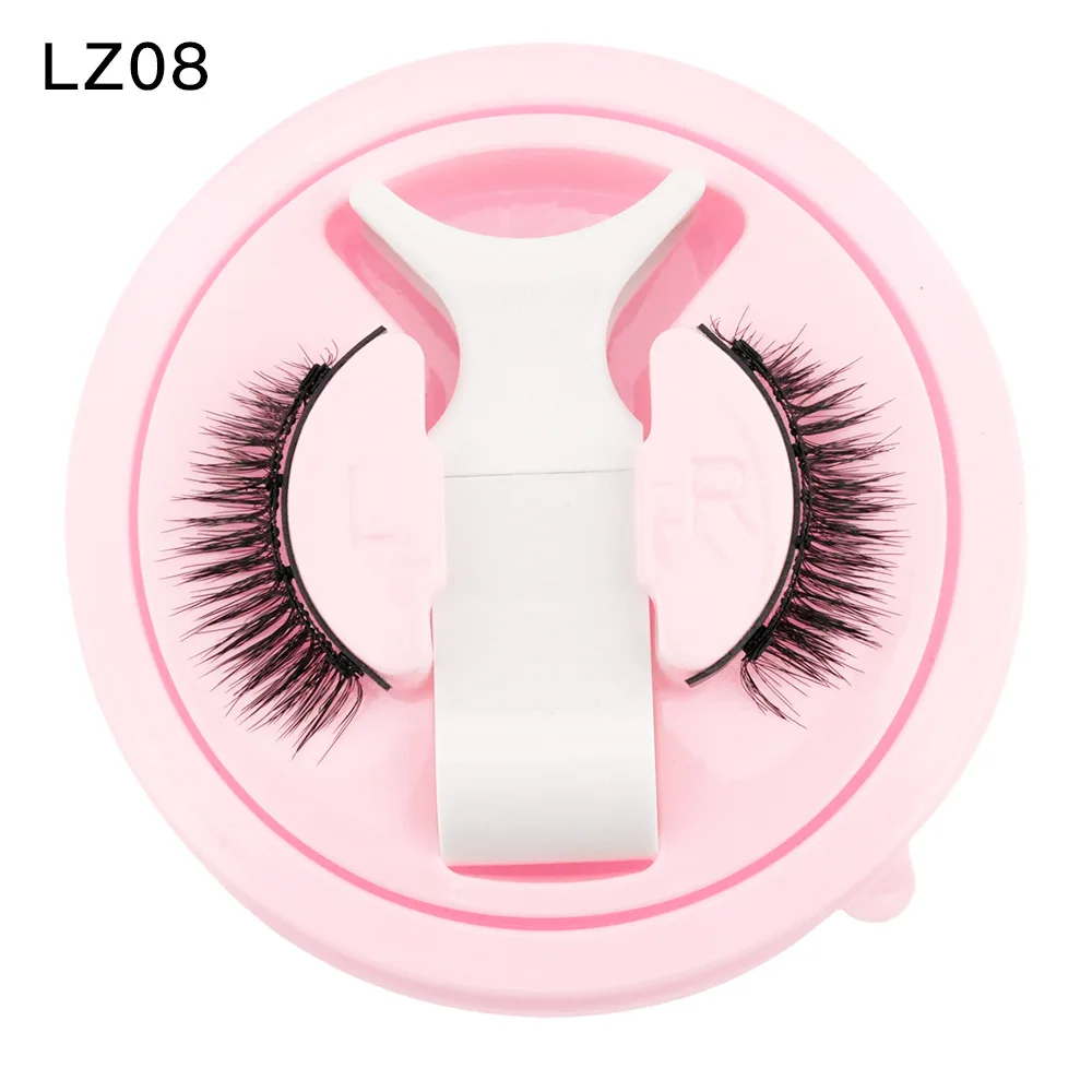 خالية من الغراء الرموش المغناطيسية ثلاثية الأبعاد تأثير طبيعي قابلة لإعادة الاستخدام الرموش الصناعية الجمال الرموش لوازم ماكياج لارتداء اليومي #6