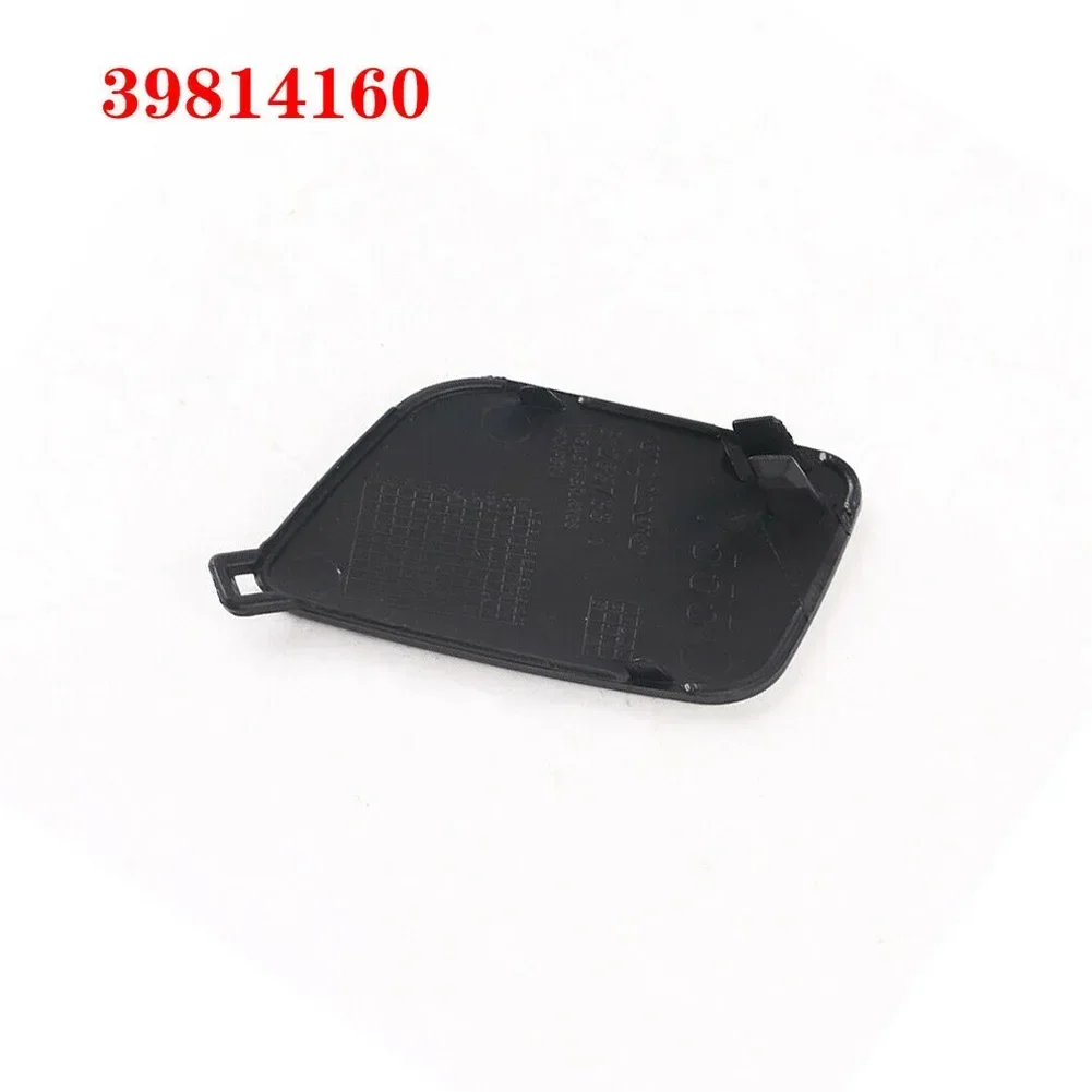 Matte Black Car Front Bumper Tow Hook Cover Eye Cap Trim 39814160 31283733 For Volvo V40 2012-2018 External Traction Components