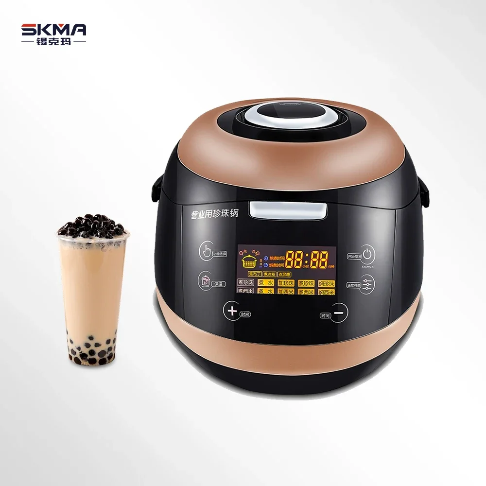 High Quality Commercial Automatic Pearl Cooking Pot Tapioca Cooker Cooking Pot High Capacity Boba Pearl Pot