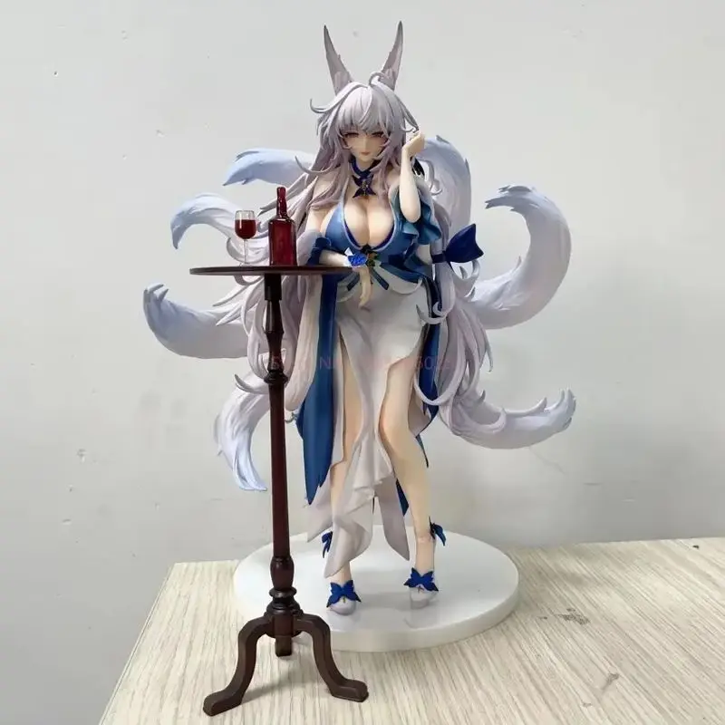

New Blue Archive Shinano Haze Moon Tenth Night Dress Gk Handmade Anime Pretty Girl Peripheral Model Ornament