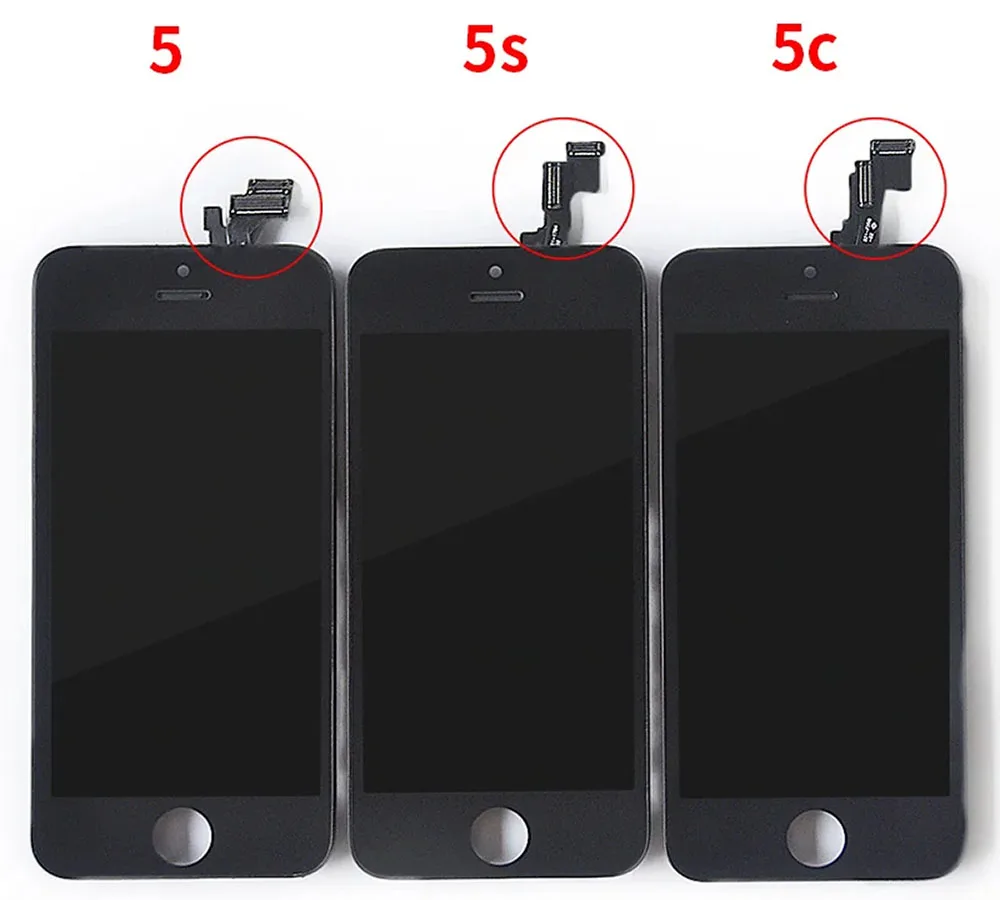 Lcd Display For Iphone 4 4S 5 5S 6 6S 7 8 Plus 7P 8P Black White Lcd Replacement Screen Digitizer Assembly With Repair Tools image 6