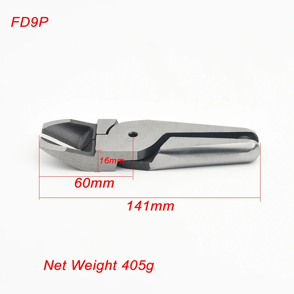 YOUSAILING FD9P Pneumatic Nippers Angle Blade  Cutting 10mm Soft Plastic