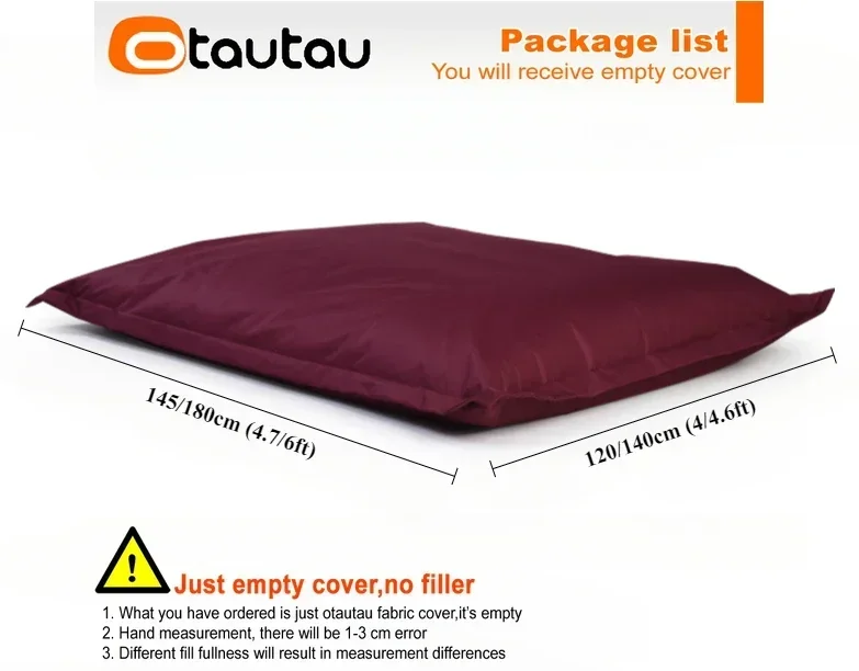 OTAUTAU M/L غطاء كيس فول خارجي/منزلي 140 × 180 سم DD103 【بدون حشو من الداخل! تحتاج إلى شراء حشو بنفسك!】