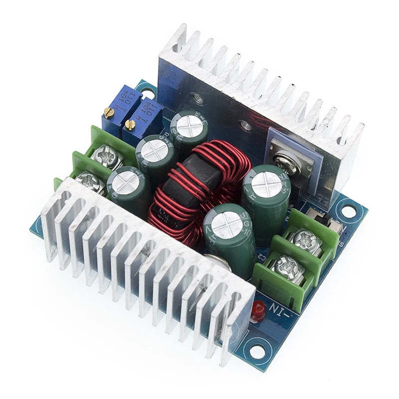 300W 20A DC-DC Buck Converter Step Down Module Constant Current LED Driver Power Step Down Voltage Module Electrolytic Capacitor