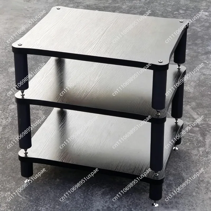 3 Tier Audio Rack Anti Vibration Amplifier Bracket 304 SUS Speaker Cabinet Frame E1 Board For Amplifiers Sound Box Audio Shelf