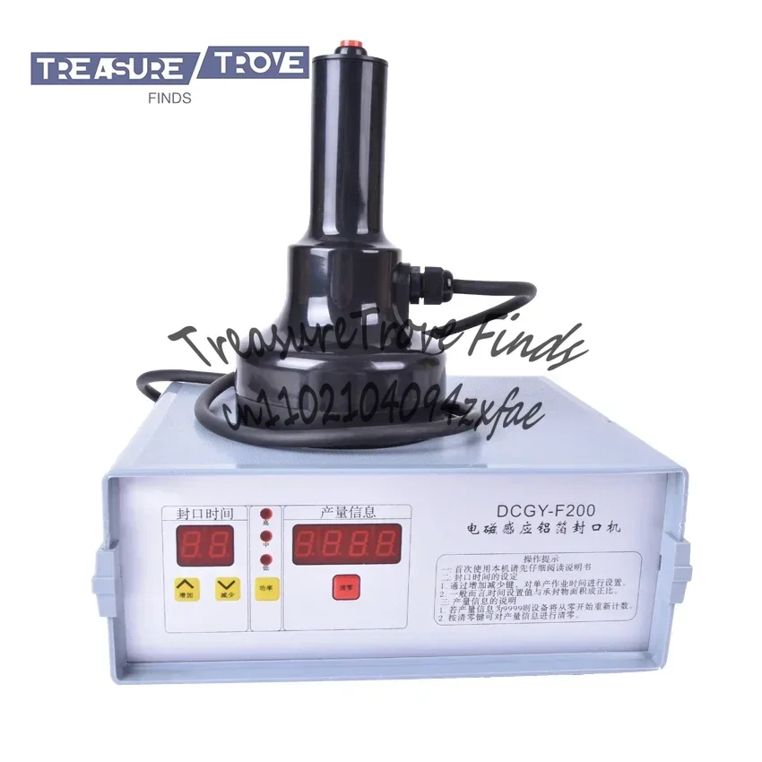 

New DCGY-F200 Portable induction sealing machine aluminum foil capper Honey Packaging Equipment (20mm-90mm)