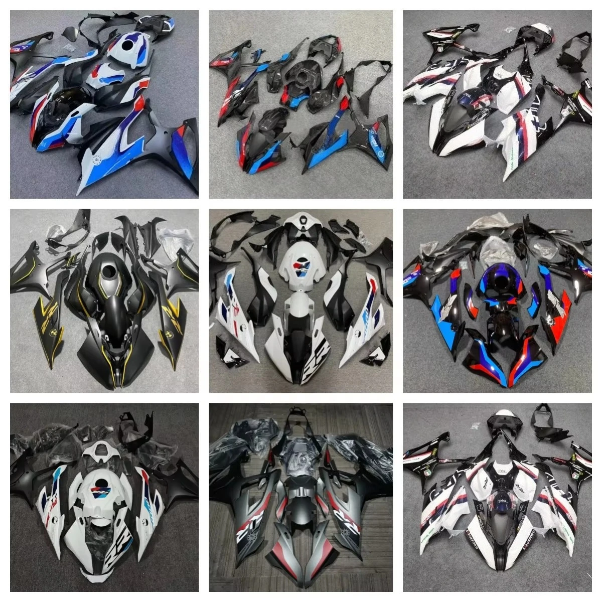 Motorcycle Fairing Kit Full ABS Plastic Accessories for S1000RR 2025  Fairing Kit Motorcycle Frame & Body Parts