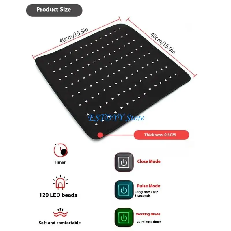 وسادة العلاج بالضوء للحصان قابلة للتنفس G6DE من أجل التدريب والتعافي من آلام الظهر #6