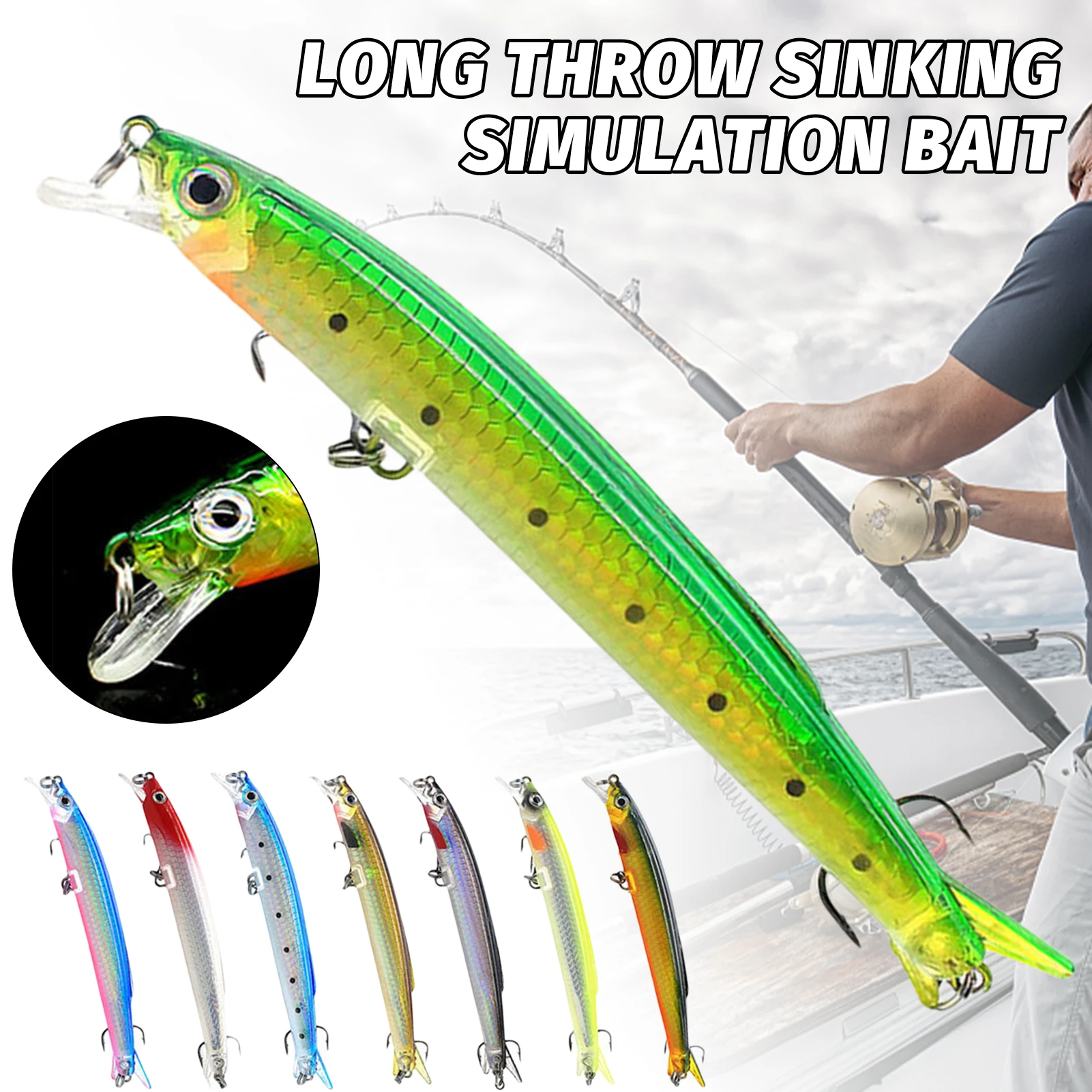 Fishing Lures Freshwater Life-Like Fishing Bait With Claw For Saltwater Fishing