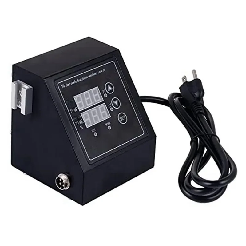 Digital Heat Press Control Box Replacement 1400W Temperature Controller Panel Accessory for Machine 110V US Plug New