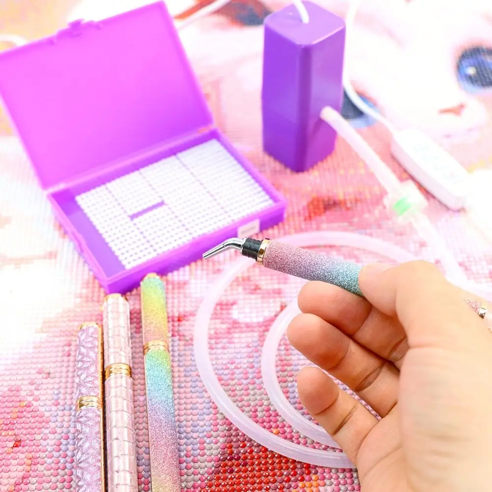 Electric Vacuum Diamond Painting Pen Kits USB Powered Diamond Painting Suction Device for 5D Diamond Painting Tool