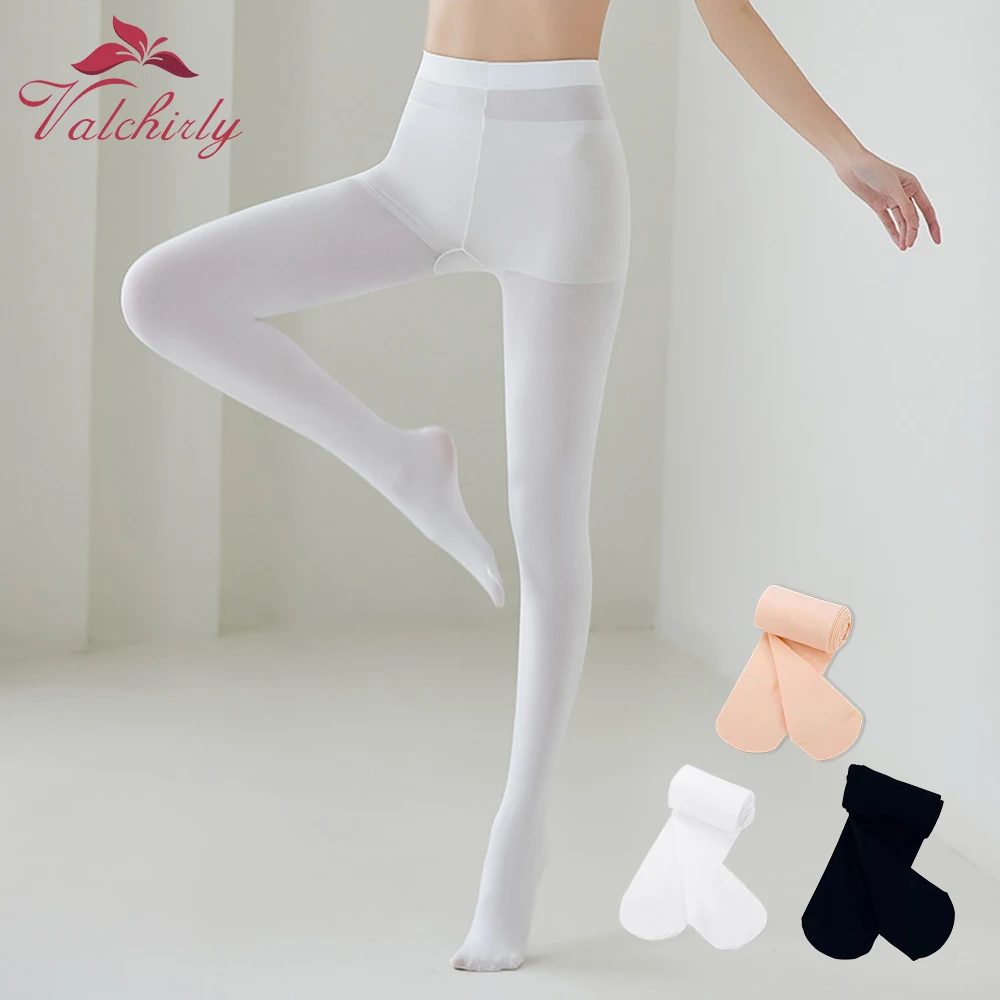 Girls Ballet Tights Dance 90D Velvet Pantyhose Kids Long Socks Children Perform Training Microfiber Seamless Stocking