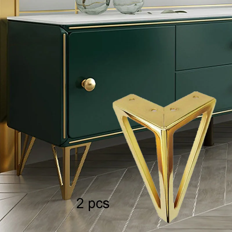 

2pcs Feet Replacement Cabinet Dresser Furniture Legs Heavy Duty Metal Furniture Feet Sofa Cabinet Table Legs Cabinet Legs Couch