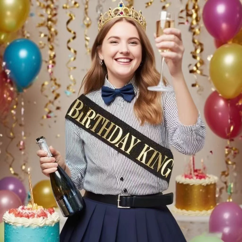 Bling Strass Kristall Krone Tiara Geburtstag Jahrestag Dekoration Happy 18 21 30 40 50. Geburtstag Satin Schärpe Partyzubehör