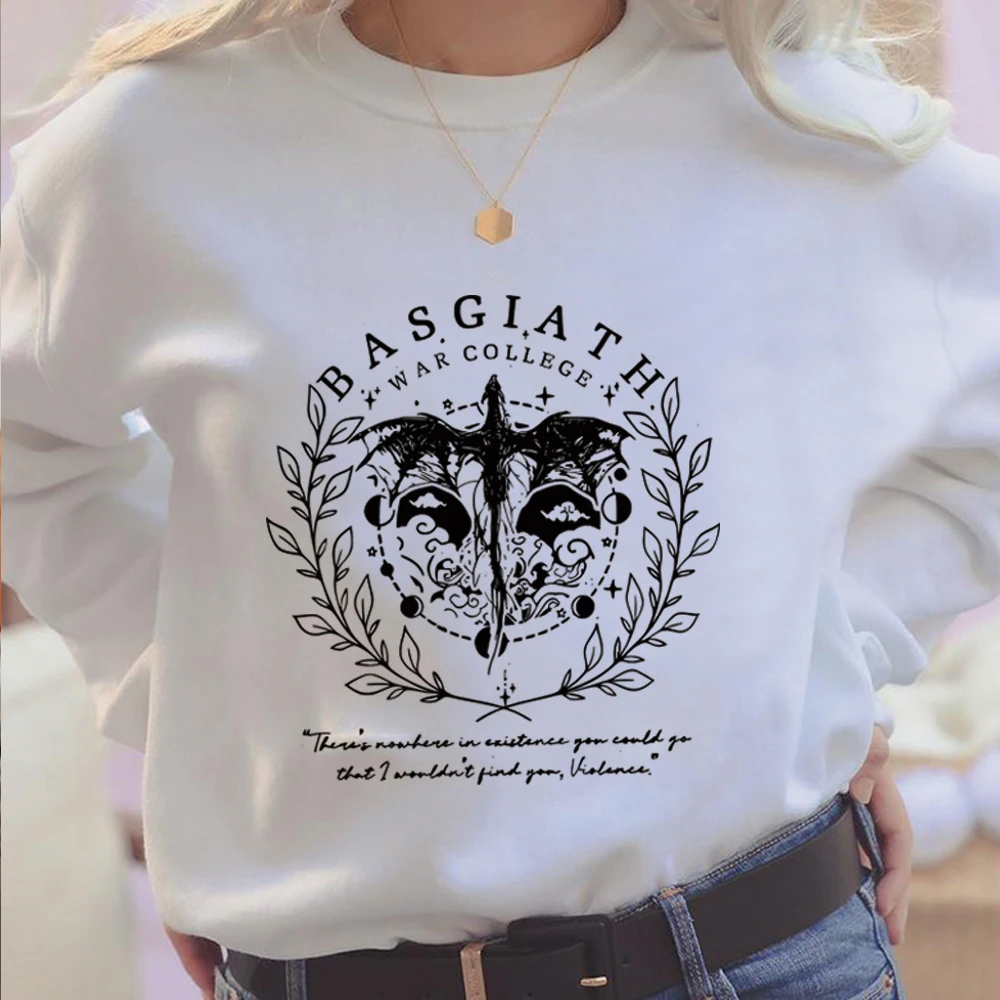 Basgiath War College Comfort Color sweatirts camicia a quarta ala Fly o Die Tops felpa con cappuccio viola borebail regalo Bookish