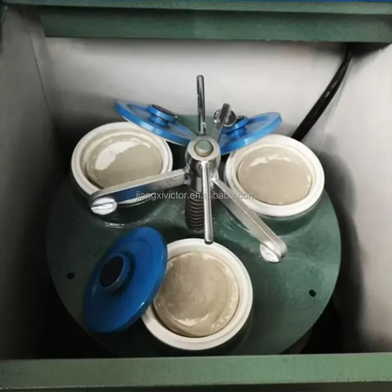 i High Chromium Cup Sealed Sample Pulverizer 7MZ-100 MZ-100 Vibration Mill Mineral Machine with 100-1600g Agate Bowls